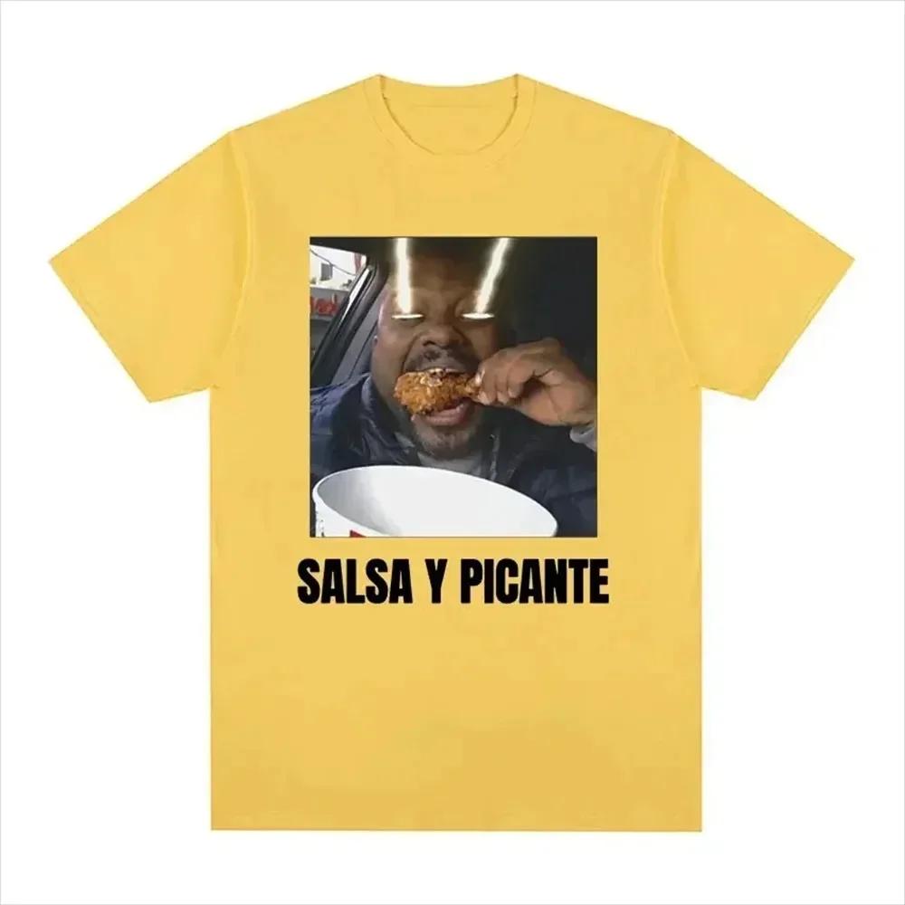 Don Pollo Salsa Y Picante Ohio Graphic T-Shirt Funny UnisexFashion Short Sleeve T Shirts Tops Oversized Tshirt