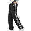 Li Ning Loose Fit Straight Leg Knit Sports Pants Men Bottoms AKLTE03-1
