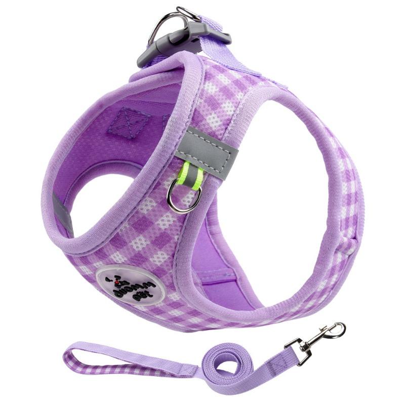 Dog Leash Small and Medium-sized Dog Harness Dog Walking Rope Reflective Pet Puppy Teddy Bichon Harness
