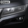 2 Pcs Car Headlight Protective Film Front Light Transparent Smoked Black TPU Sticker For Skoda Kodiaq 2016-On RS Accessories
