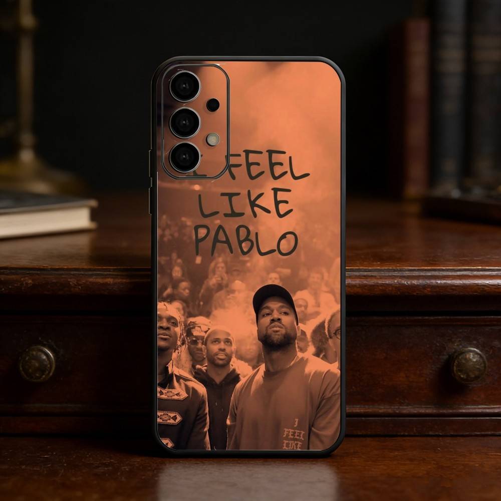Lustige Sänger Kanye West Ye Klare Handyhülle Für Samsung S25,24,23,22,30,21,10,9,Ultra,Plus,Lite Weiche Schwarze Hülle