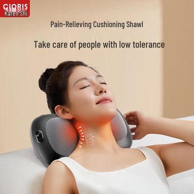 CLORIS A3 Kneading Cervical Neck & Back Massager Pillow CN Plug (adapter Included)