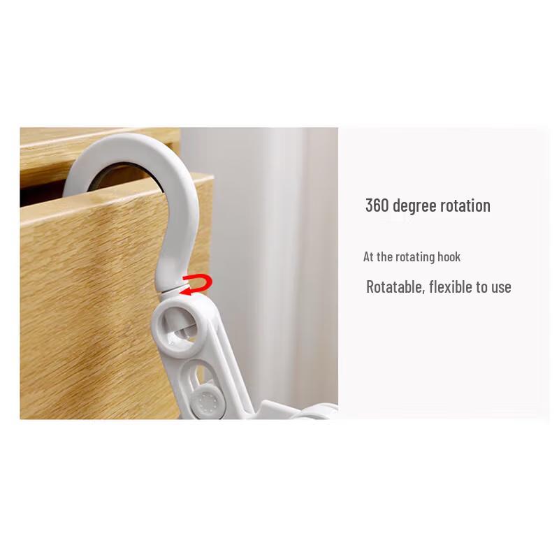 Foldable Portable Travel Clothes Hanger