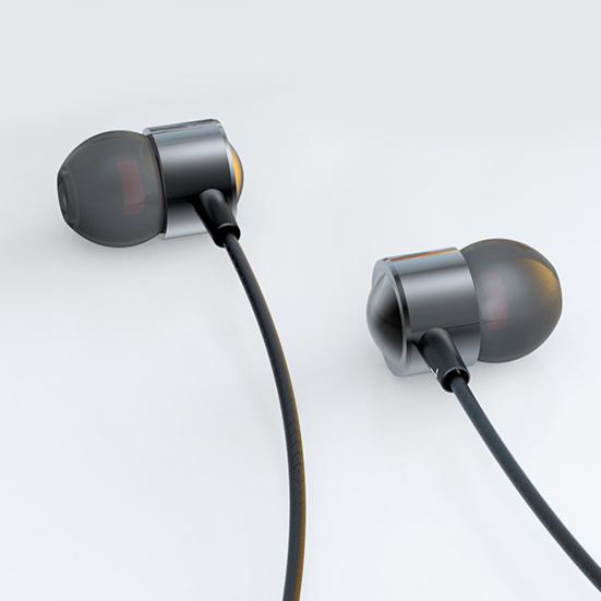 Wired Earbud Wire Control Plug Play Noise Reduction Stereo Surround Music Playing Straight Jack 3.5mm/Type-C Heavy Bass Wired Earphone for Home