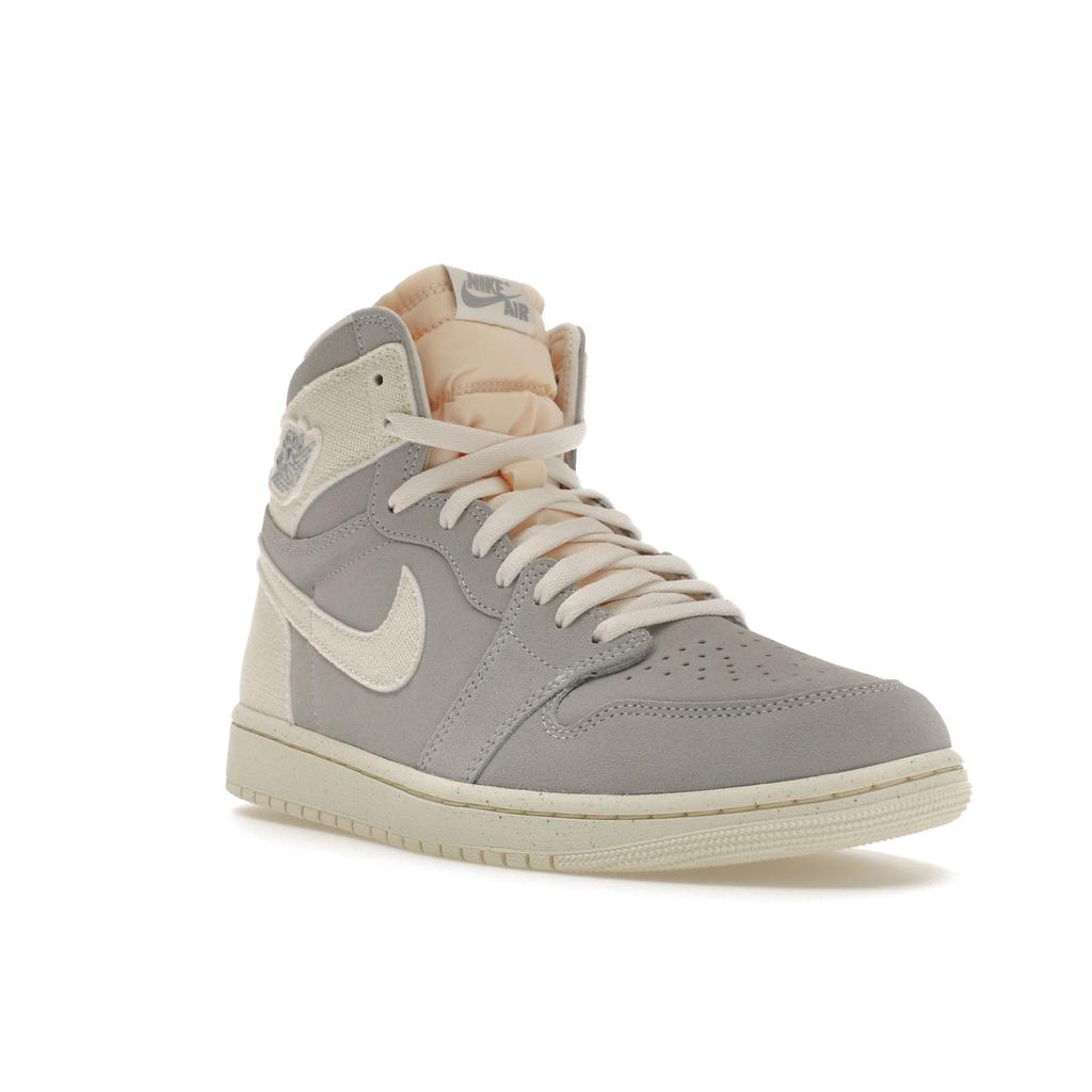Air Jordan 1 Retro High OG Craft Ivory Unisex Sneakers Green Sea-Glass Pale-Ivory FD8636-011