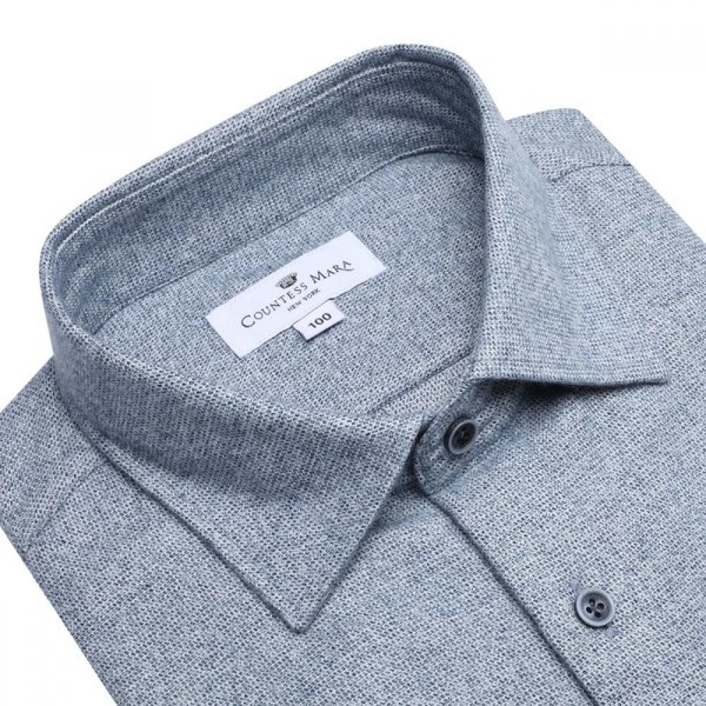 Countess Mara Wrinkle Free Regular Fit Fleece Long Sleeve Shirt Cdcy4c6401b0