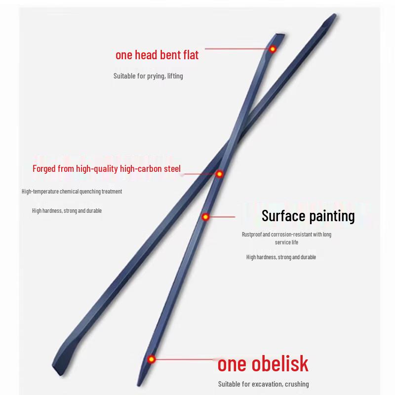 Multi-functional Firefighter Pry Bar & Nail Puller