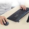 Logitech MK346P Full-Size Wireless Keyboard and Mouse Combo with Palm Rest
