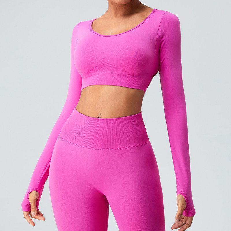 

Cross Xh1065 Seamless Long Sleeves Women s Yoga Clothes