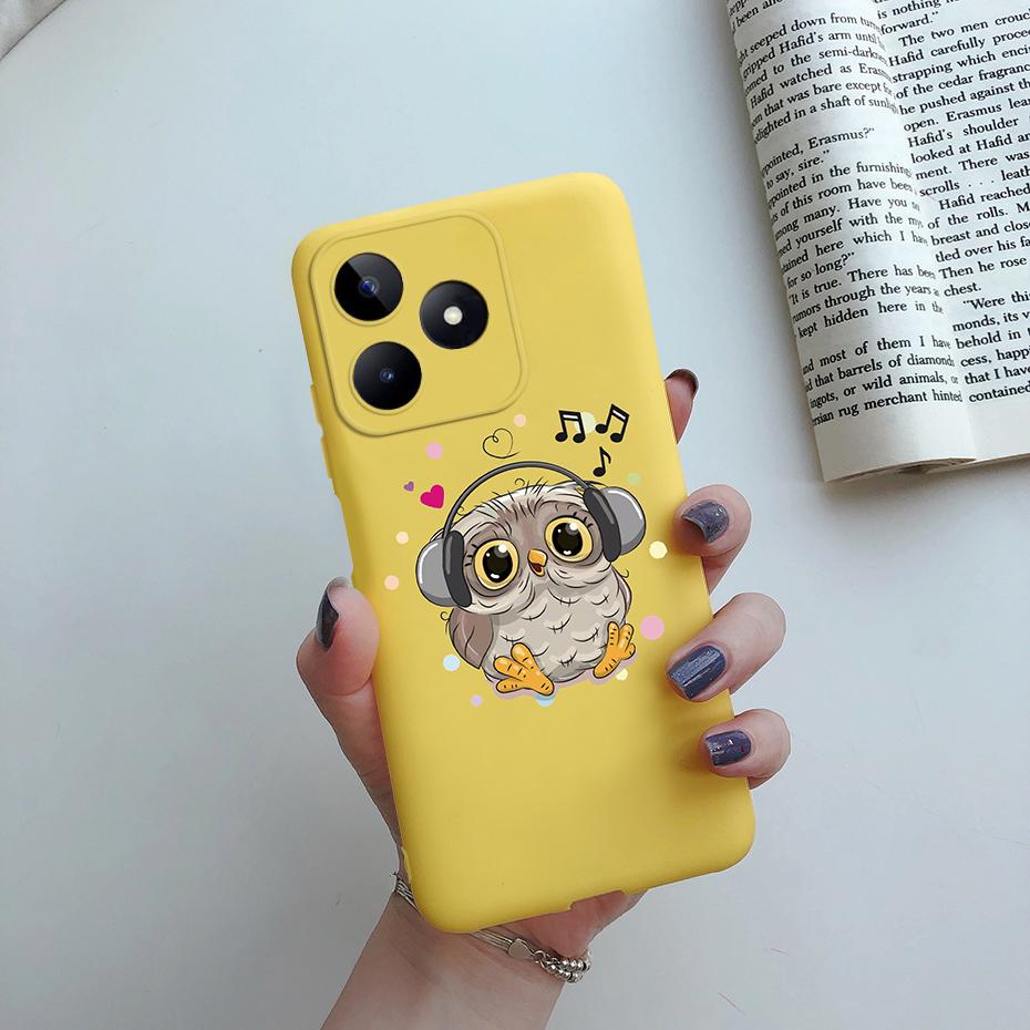 For Funda Realme Note 50 Case RMX3834 Cute Love Heart Silicone Soft Phone Case For Realme Note 50 Back Cover Note50 6.74" Coque