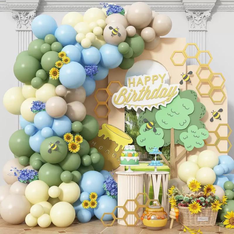 Forest-Themed Balloon Garland Set for Birthday Party Decorations
