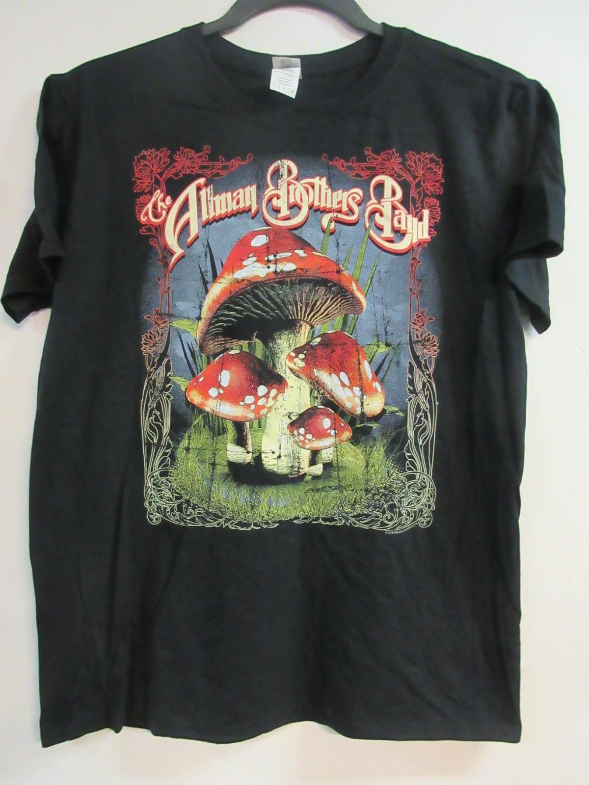 ALLMAN BROTHERS BAND OFFICIAL MERCH MUSHROOM BAND CONCERT MUSIC T- LARGE Unisex T-Shirt S