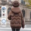 XueZhongFei Women's Thick 90% Down Mid-Length Winter Coat