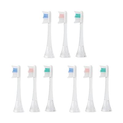 White Essence Christia Electric Toothbrush, Rotating, Rechargeable, Dental Whitening, Authentic (3 Replacement Brushes X 3 Sets)