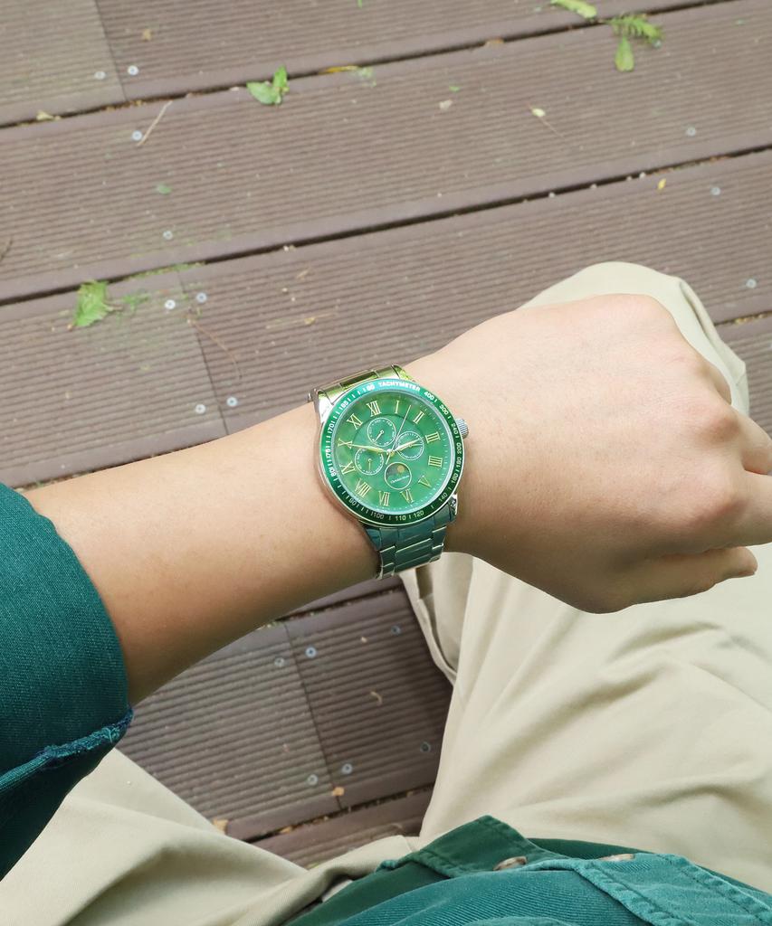 Keuliseuchyanmodeu Men'S Sun And Moon Metal Watch Cm423Gns