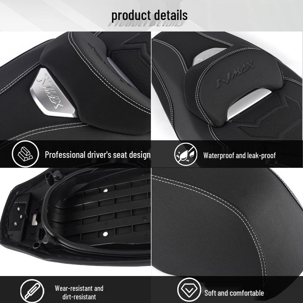 Waterproof Lumbar Support Seat Bag for Yamaha NMAX155 V3 (1998-2023), Easy Installation