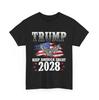 Trump 2028 Shirt Keep America Great American Flag Trump 2028 T-Shirt