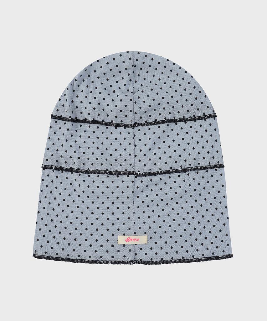 EIREVE Polka Dot Easy Long Beanie (Baby Blue)