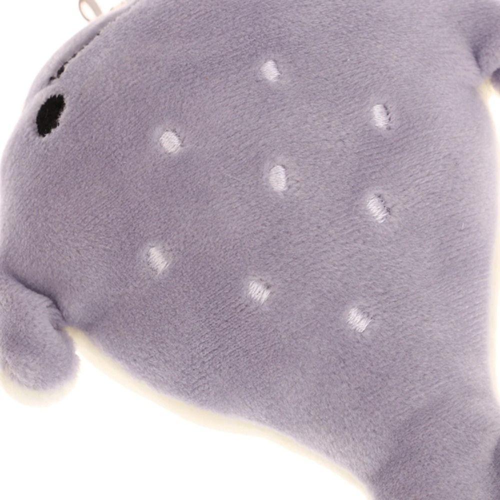 Soft Stuffed Animal Whale Doll Plush Whale Pendant Cartoon Whale Keychain Friends Birthday Gifts