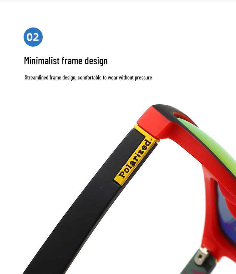 High-End Colorful Polarized Sunglasses for Outdoor Sports & Driving