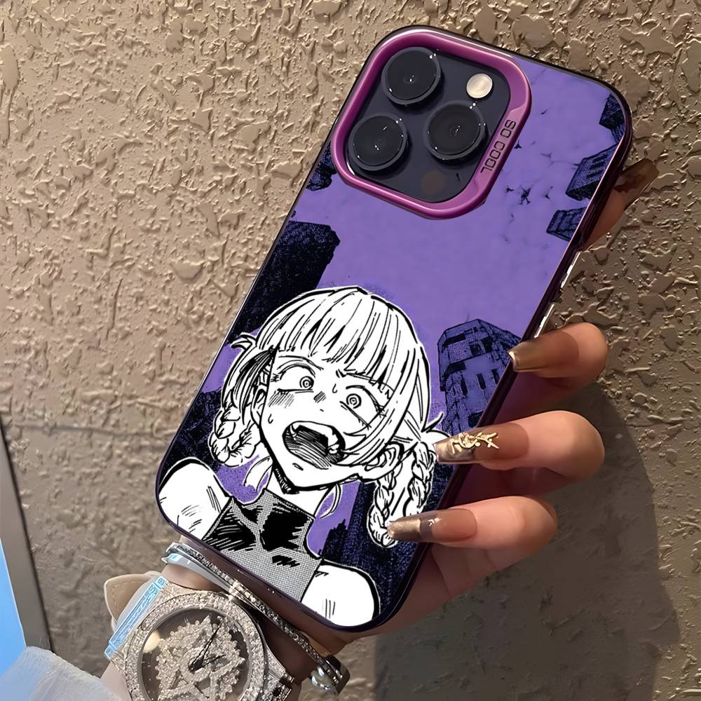 Call of Night N-Nazuna nanakusa Phone Case For iPhone 16,15,14,13,12,11,Mini,Pro,E,SE4,XS,MAX Purple Candy Matte Cover