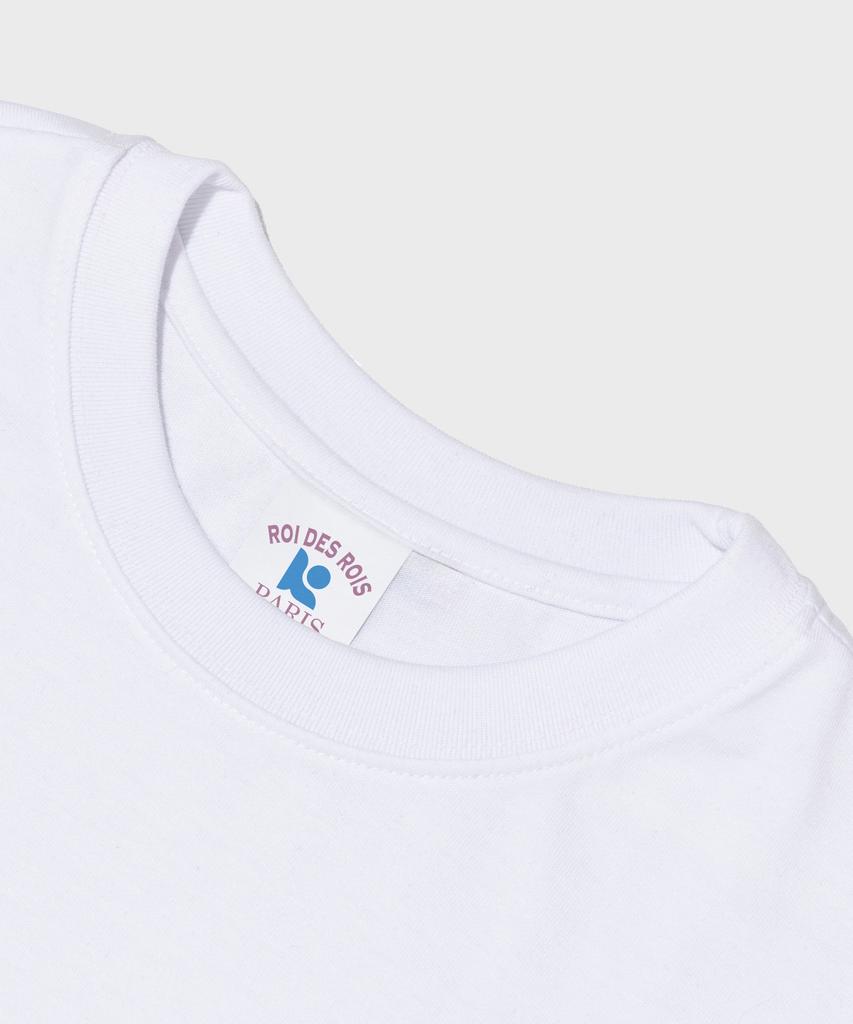 ROIDESROIS Lovely Bercat Short Sleeve T-Shirt (White)