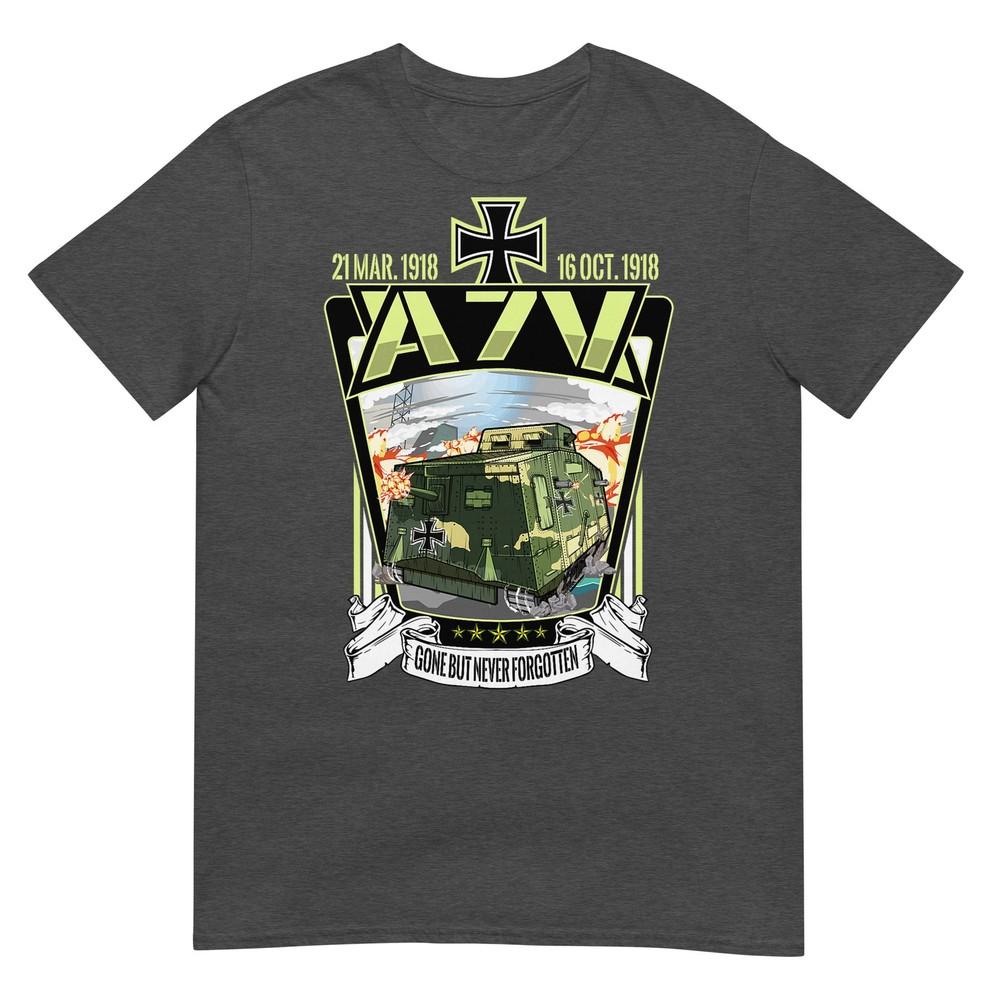 Ww1 World War Gerunisex Heavy A7v Tank Tshirt