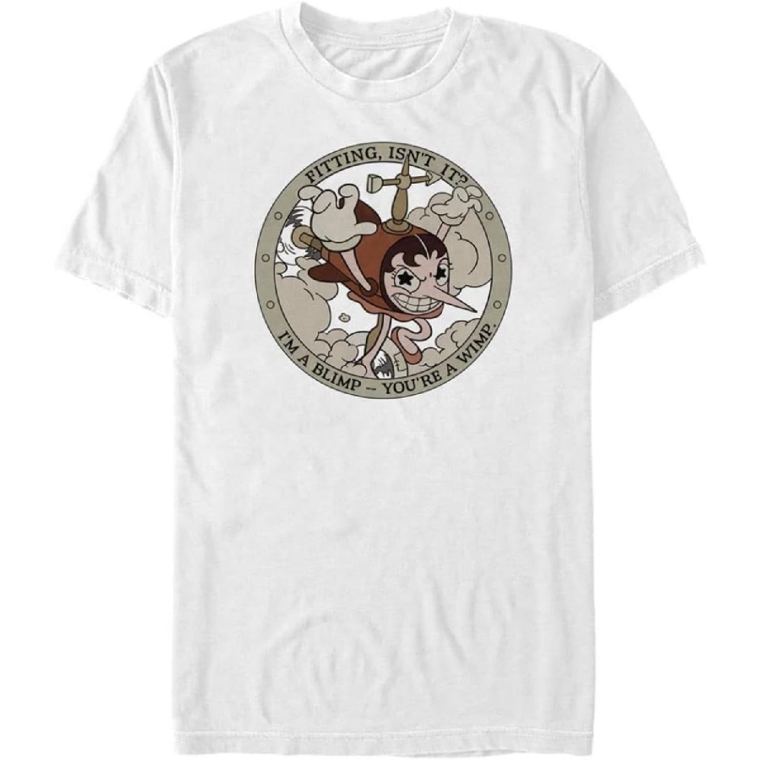 

Fifth Sun Mens Hilda Berg BlimpT-Shirt XXXXXL білий