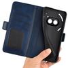 For Nothing Phone (2a) Plus/Phone (2a) Case Leather Adjustable Stand Smart Phone Cover with Dual Magnetic Clasp