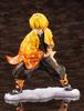 ARTFX J Demon Kimetsu No Yaiba Zenitsu Agatsuma Scale PVC Painted Finished Figure Slayer 1/8