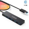 USB 3.0 Hub: 4-Port Splitter (2 USB-C + 2 USB-A)