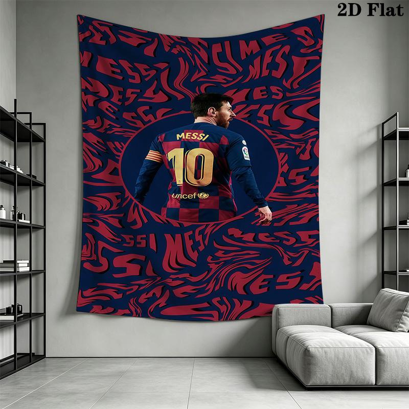 Messi'S Unicef Collaboration Threepiece Set 1 Duvet Cover 2 Pillowcase Without Core Christmas Birthday Gift Duvet Cover And Pillowcase