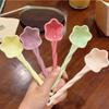 Girl's Heart Cute Ceramic Spoon Star Stirring Spoon Household Rice Spoon High Value Coffee Spoon