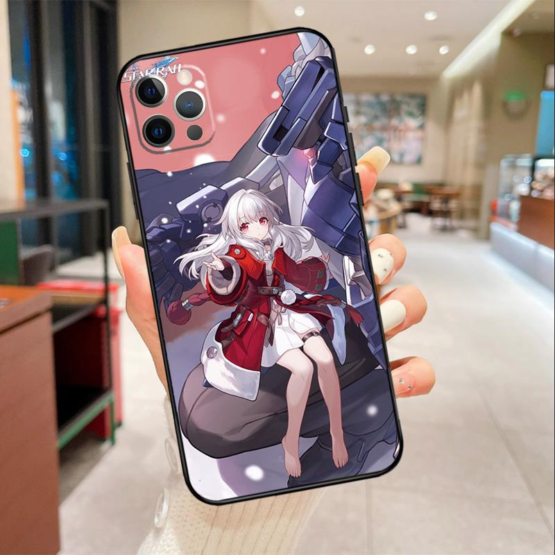 Honkai Star Rail Phone Case For iPhone 17 16 15 14 13 11 12 Pro Max mini 16 Plus 16e 17 Air Protective Cover