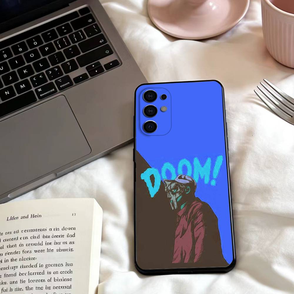 

M-MF DOOM rapper Phone Case For Samsung S25,24,23,22,30,21,10,9,Ultra,Plus,Lite,FE,4,5 G Soft Black Case Samsung S205G