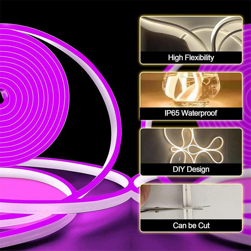 Tuya Wifi RGB  Led Light Strips Multicolor Illumination1-10M/32.8F  Music Sync Home Decoration/Gaming Room Ambience