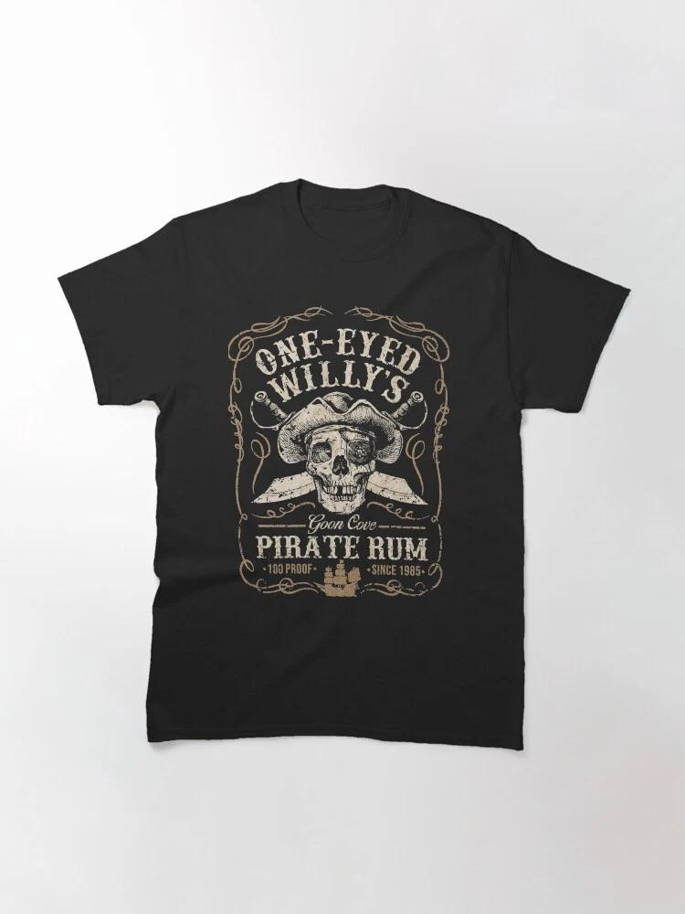 One eyed Willy s goon cover pirate rum classic tshirt XL