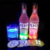 20pcs Multicolor LED Bar Light Up Coasters for Drink Cups, Wine Liquor Bottles, Atmosphere Lights, Stickers for Kitchen Accessories