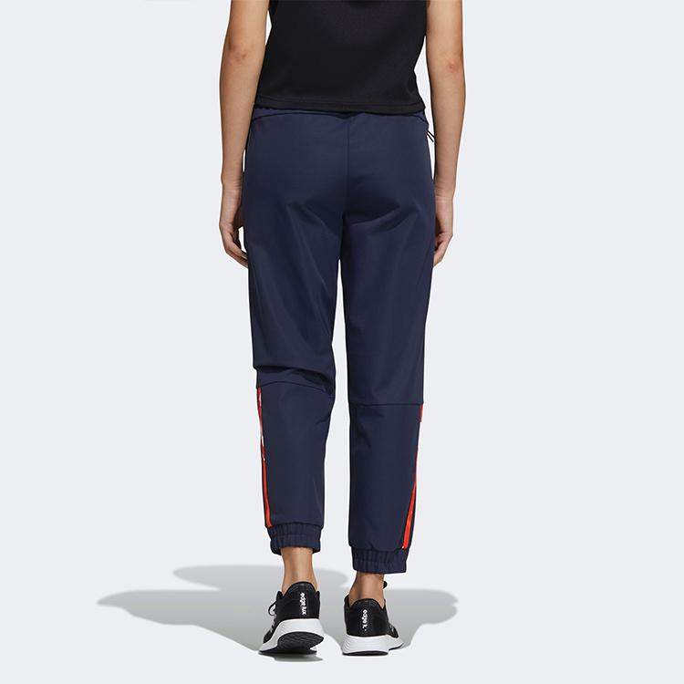 Adidas Training Casual Tapered Sports Pants Women Bottoms Dark-Blue GT6482