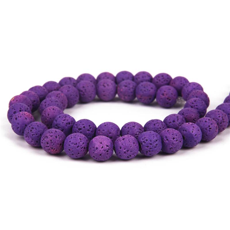 

8 мм натуральный камень вулканическая лава круглые свободные бусины для изготовления ювелирных изделий своими руками