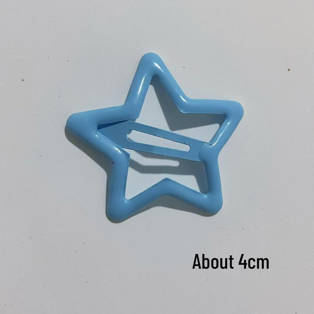 4cm Dopamine Star Hair Clip: Trendy Hairpin for Women & Babies 2025