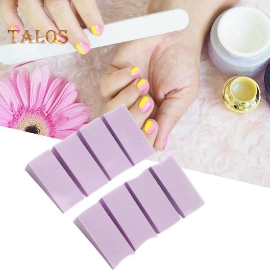 8Pcs Nails Soft Sponge Anti-deformed Multifunctional Easy To Clean Reusable Transfer Manicure Gradient Nail Art Sponge for Professional