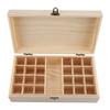 Wooden Storage Box Organizer for Essential Oil  Aromatherapy Container Jewelry Treasure