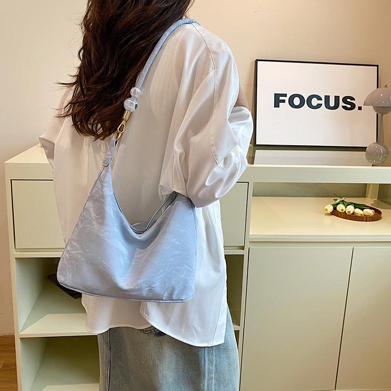 Large-capacity Leisure Is Popular This Year. 2024 Foreign Style New Fashionable and Beautiful Crossbody One-shoulder Underarm Tote Women's Bag