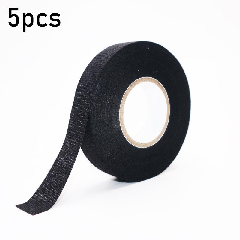 

5pcs Self-Adhesive Flannel Electrical Tape - High Temperature, Waterproof, Soundproofing, Noise Reduction,Bonsai flower tape