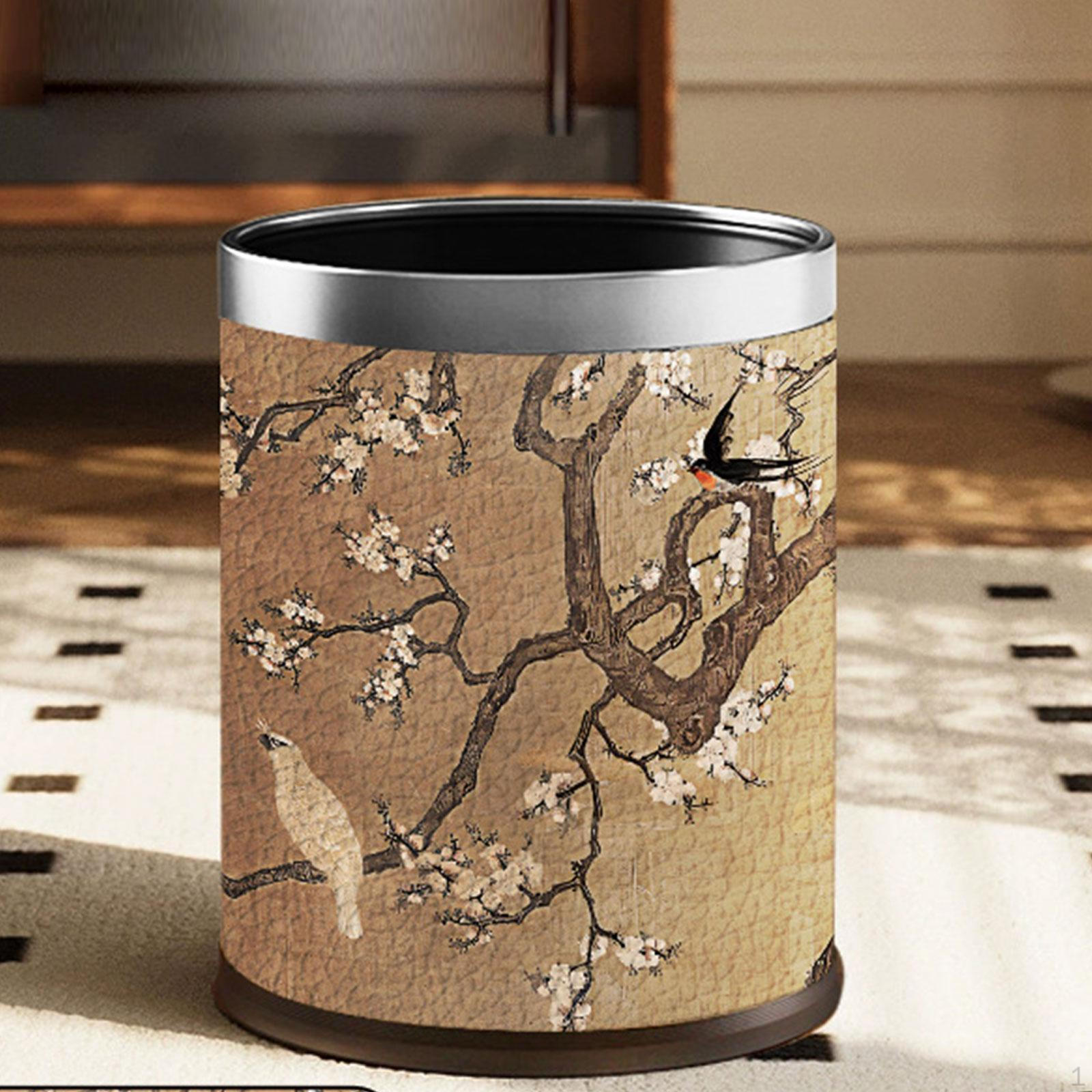 

Открытый мусорный контейнер Capas Apricot Bird Silver