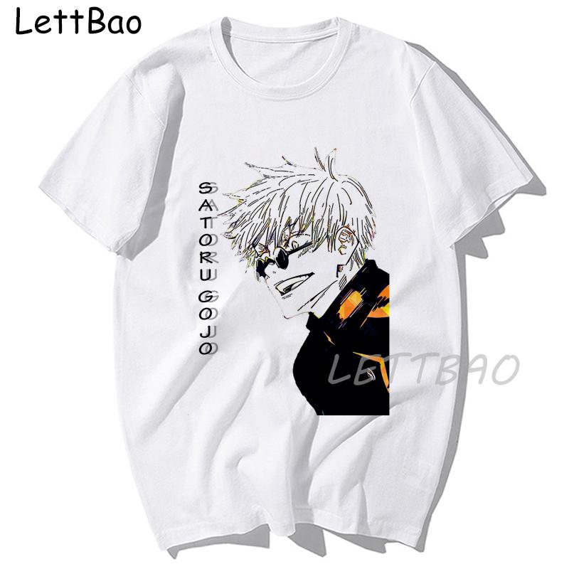Jujutsu Kaisen Characters T Shirt Women Harajuku Streetwear Tees Sukuna Clothes Japanese Female Anime