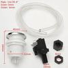 On/Off Push Button Switch Jetted Jet For Bath Spa Hose Air Pool Waste Garbage Disposal Whirlpool Pneumatic Switch
