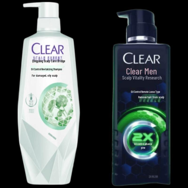 Clear Oil Control Revitalizing Shampoo Set