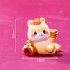 2026 New Year Figurines Miniatures Cartoon Lucky Horse Micro Landscape Ornaments Home Desk Decorations Room Decor Gift
